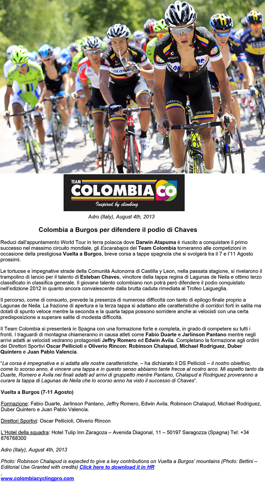 COLOMBIA NEWS